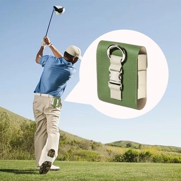 Компактная сумка для гольфа с мягкой внутренней подкладкой, противоударная крышка для хранения, зеленая
