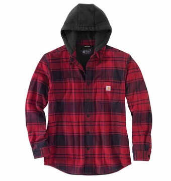 Koszula Kurtka Carhartt Rugged Flannel Oxblood