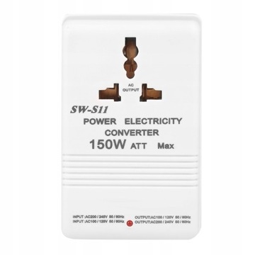 PRZETWORNICA NAPIĘCIA KONWERTUJ 220V NA 110V