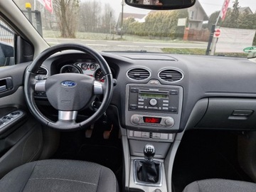 Ford Focus II Focus C-Max 1.8 i 16V 125KM 2008 Ford Focus Lift Sliczny czarny 1.8 benzyna 218 tys km bezwypadkowy z Niemi, zdjęcie 25