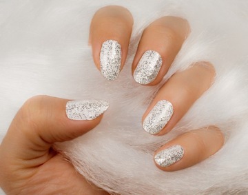 CLARESA HYBRID NAIL PARTS GLITTER 3 золотых частиц
