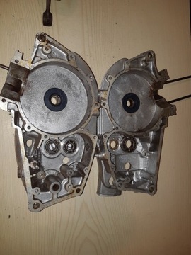 silnik,kartery,połówki MZ TS 150,TS 125