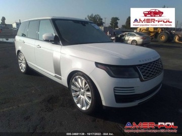 Land Rover Range Rover IV SUV SWB Facelifting 3.0P I6 MHEV 400KM 2020 Land Rover Range Rover 2020, 3.0L, od ubezpiec..., zdjęcie 1