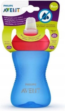 Avent Kubek z ustnikiem niebieski 9m+ 300ml