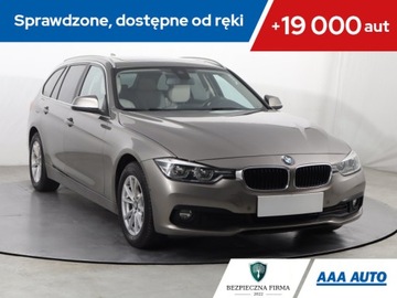 BMW Seria 3 F30-F31-F34 Touring Facelifting 2.0 318d 150KM 2018 BMW 3 318 d, Automat, Skóra, Navi, Klima