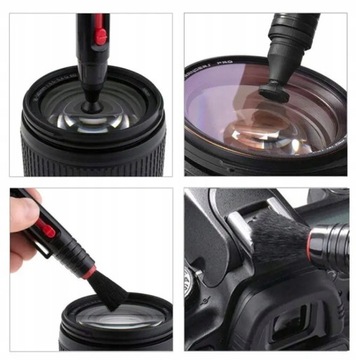 ZESTAW CZYSZCZĄCY DO APARATU OBIEKTYWU OPTYKI 9w1