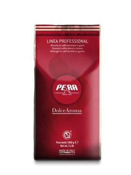Kawa ziarnista PERA Dolce Aroma 100% Włoska 1 kg