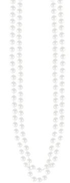 Naszyjnik z pereł przebranie kostium lata 20 30 40 perły
