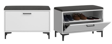 ОБУВНИК С МЯГКИМ СИДЕНЬЕМ, БЕЛЫЙ COMO1K