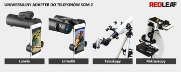 Универсальный телескопический адаптер SOM2 для смартфонов.