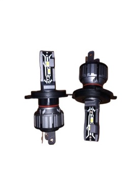 2x ŻARÓWKA SAMOCHODOWA LED H4 6000K BIAŁA XELORD DC9-18V