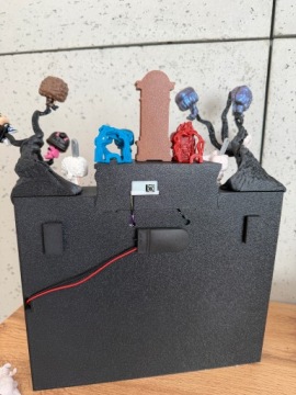 Полка коллекционера LED STRANGER THINGS Салон Байерс Киндер Джой Funko Pop