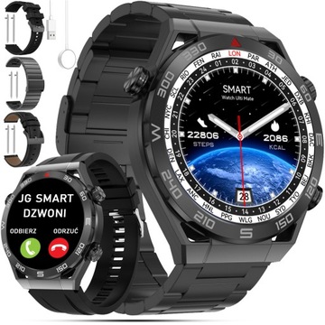 SMARTWATCH MĘSKI WIELOFUNKCYJNY KARDIOWATCH MENUPL