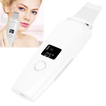 Ультразвуковой скруббер для кожи лица, шпатель для удаления черных точек X3