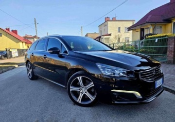 Peugeot 508 I SW Facelifting 2.0 BlueHDi 180KM 2015 Peugeot 508 Peugeot 508 BlueHDi FAP 180 Automatik StopampStart Allure 2.0