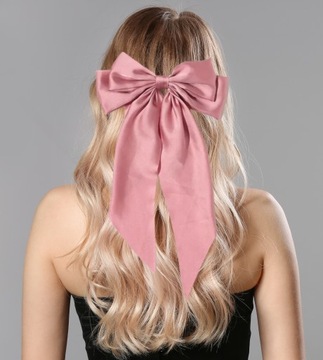 КЕПКА БАНТ ДЛЯ ВОЛОС БОЛЬШАЯ РОЗОВАЯ АТЛАСНАЯ КЕПКА ДЛЯ МАЛЬЧИЧНИКА