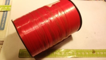 Лента декоративная красная RED