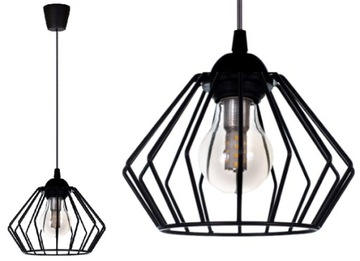 LAMPA WISZĄCA SUFITOWA ŻYRANDOL BRYLANT LOFT DRUT