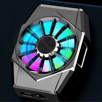 Магнитный телефон ОХЛАЖДАЮЩИЙ RGB светодиодный вентилятор