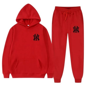 2 Pieces Sets Tracksuit Hooded Sweatshirt +Drawstr