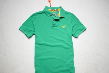 Superdry vintage classic polo slim fit koszulka męska XL