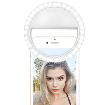 КОЛЬЦЕВАЯ МИНИ-ЛАМПА ДЛЯ СЕЛФИ ДЛЯ ПЛАНШЕТА