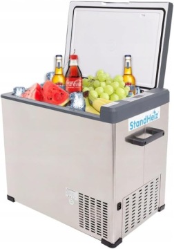 Turistická Přenosná Kompresorová Chladnička 50 L Obytný Vůz 12V24V 230V Standheiz