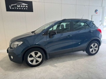 Opel Mokka I SUV 1.6 CDTI Ecotec 136KM 2015 Opel Mokka 4x4 Navi Kamera Alu Pakiet zimowy Parktronik Gwarancja 1.6 136KM