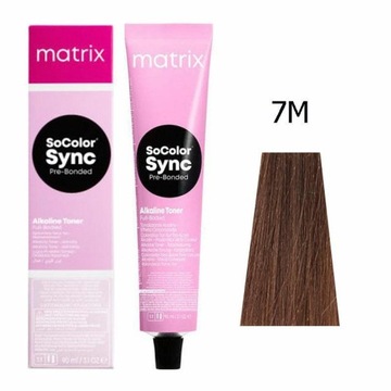 MATRIX SOCOLOR SYNC PRE-BONDED ALKALINE TONER FARBA DO WŁOSÓW 7M 90ML