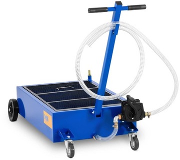 Напольная тележка для замены масла с ручным насосом 20л/мин 75 л