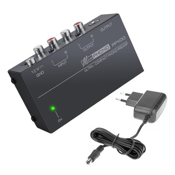 PP400 Phono предусилитель, усилитель сигнала для вертушек