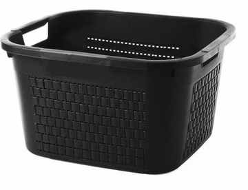 ROTHO KOSZ DO MAGLA NA PRANIE BIELIZNĘ 22L CZARNY