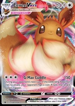 Pokemon Shining Fates Eevee VMAX (SWSH 087)