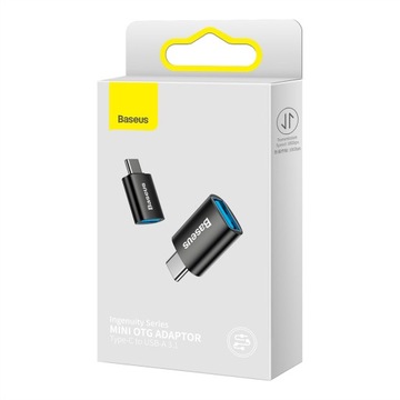 АДАПТЕР BASEUS АДАПТЕР OTG ПЕРЕДАЧА ДАННЫХ ЗАРЯДКА USB-A на USB-C