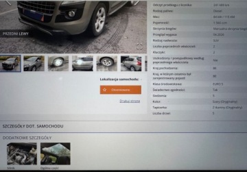 Peugeot 3008 I 2013 Peugeot 3008 Wersja premiumnavipanoramafotele grzane 1.6 Diesel 112KM, zdjęcie 1