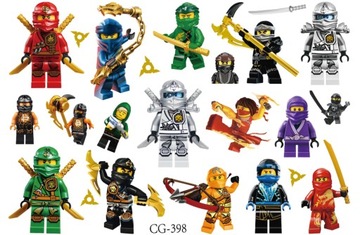 Tatuaże zmywalne dla dzieci LEGO NINJAGO CG398