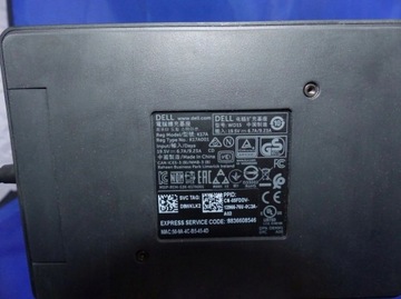 ДОК-СТАНЦИЯ DELL K17A WD15 БЛОК ПИТАНИЯ USB-КАБЕЛЬ