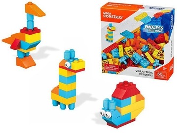 MEGA BLOKS - KLOCKI MEGA CONSTRUX ZESTAW KLOCKÓW