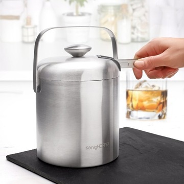 ВЕДРО ДЛЯ ЛЬДА + ЛУГО KONIGHOFFER ЩИПЦЫ 1,3 Л