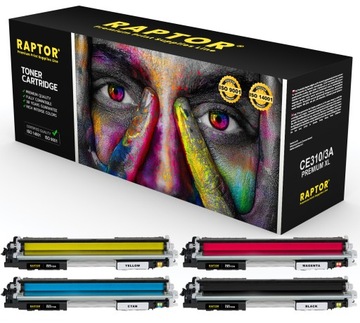 4x TONER DO HP CP1025 CP1025nw MFP M175a M175nw