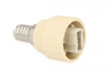 PRZEJŚCIÓWKA ADAPTER DO ŻARÓWEK Z E14 NA G9