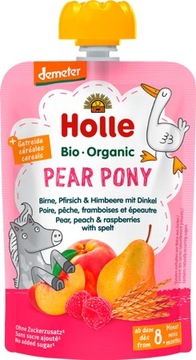 HOLLE Bio Mus Gruszkowy Brzoskwinia Malina Orkisz