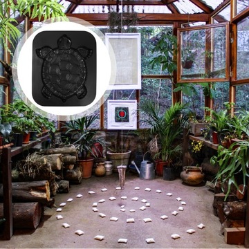 КАМЕННАЯ МОДЕЛЬ ЧЕРЕПАХА TINGBU НАПОЛЬНЫЕ УКРАШЕНИЯ ПЛАСТИКОВАЯ ФОРМА ДЛЯ ПОЛА