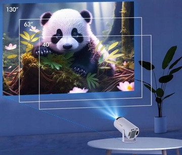 4K ПРОЕКТОР ANDROID 11 WIFI6 BT5.0 H713 ДОМАШНИЙ КИНОТЕАТР С ДИНАМИКОМ