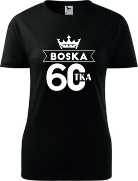 PREZENT URODZINY BOSKA 60 KOSZULKA T-SHIRT
