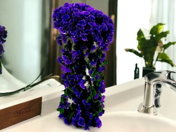 Искусственная пеларгония Surfinia Balcony Terrace 1 шт. фиолетовая