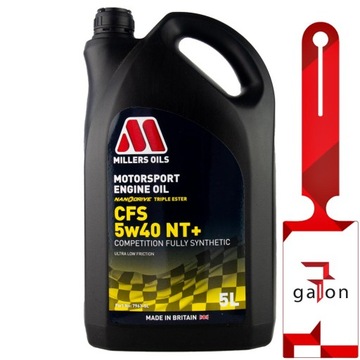 MILLERS Motorsport CFS 5W40 NT+ Nanodrive 5L - syntetyczny olej silnikowy