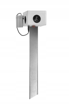 Тройной мощный садовый отпугиватель куниц, лис, крыс, мышей, 2500 м2