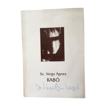 Folder wystawy węgierskiej graficzki Sz. Varga Agnes KABÓ + autograf.
