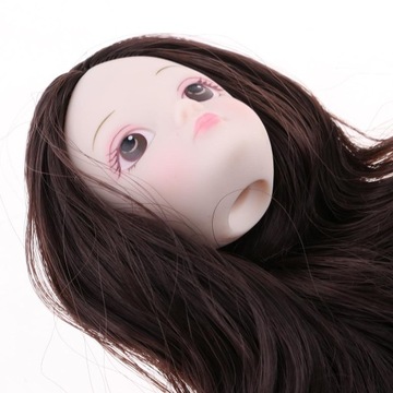 2x 1/6 White Skin Blank Headsculpt Weiblicher